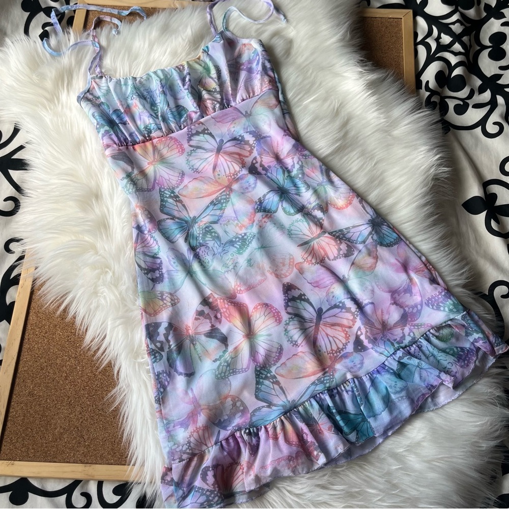 Caution to the Wind | Butterfly Dress